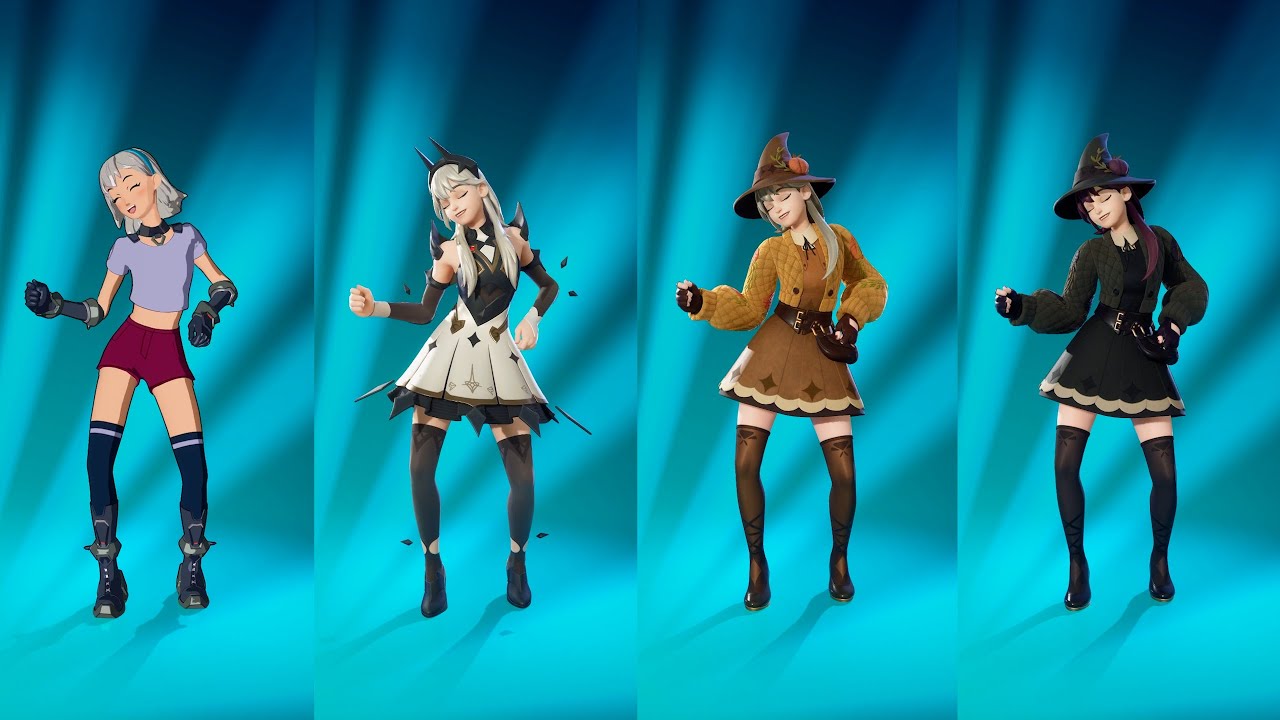 I Lied, I'm Sorry emote with Lexa, Princess Lexa, and Lexa Hexbringer