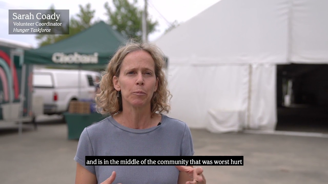 Chobani donates 300,000 products to support those in need
