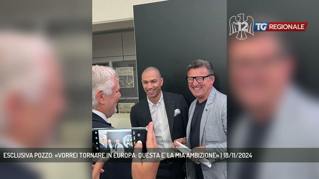 ESCLUSIVA POZZO: «VORREI TORNARE IN EUROPA: QUESTA E' LA MIA AMBIZIONE» | 18/11/2024