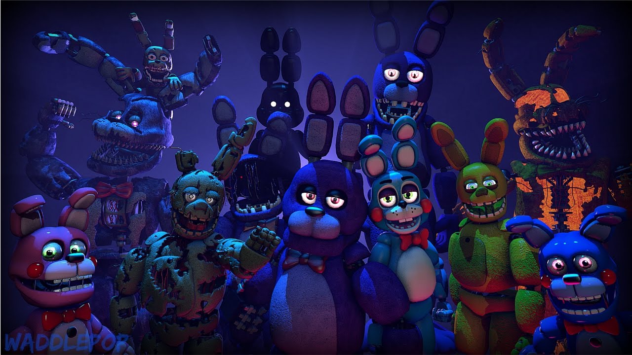 Bonnie Generations (REMAKE) | FNaF Speedart (SFM)