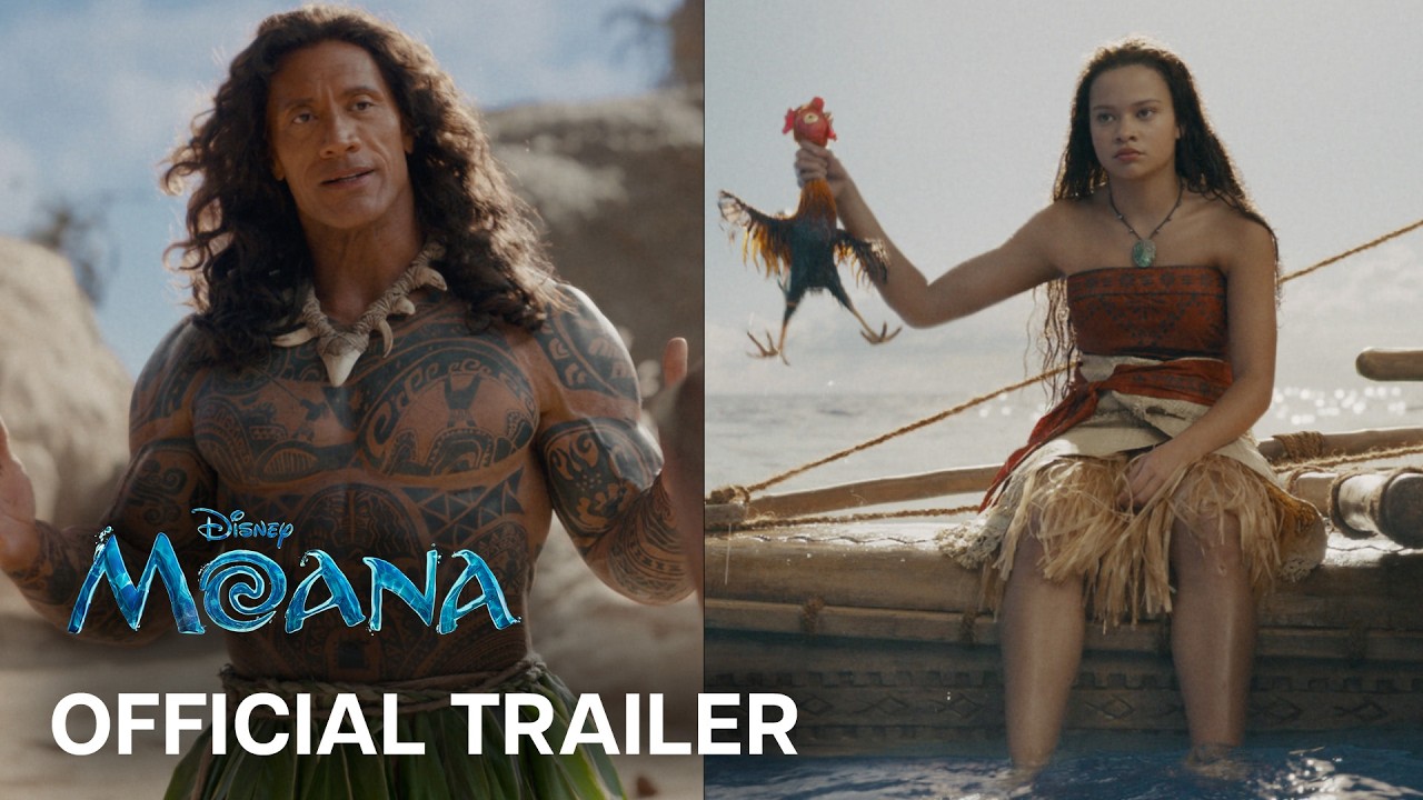 【📽最新電影預告】迪士尼真人版電影《魔海奇緣》(MOANA) 7.9 戲院啟航🌊 (中文字幕)