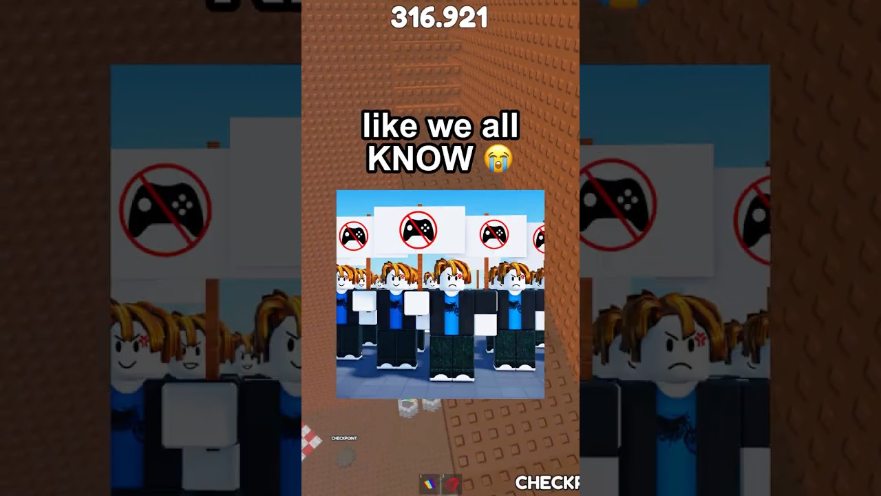 The NEW roblox protest 🙏