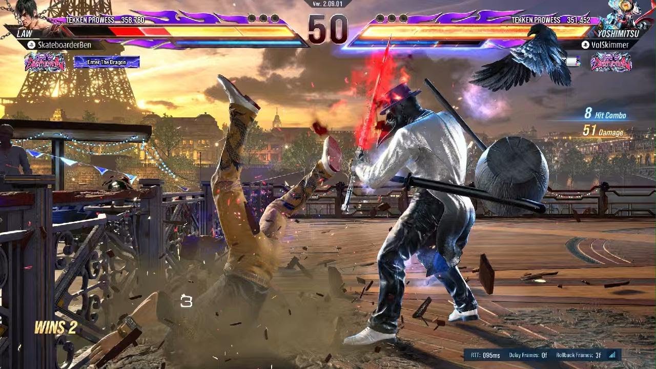 TEKKEN8 SkateboarderBen vs moonAssault Slayer i got the honor of playing him