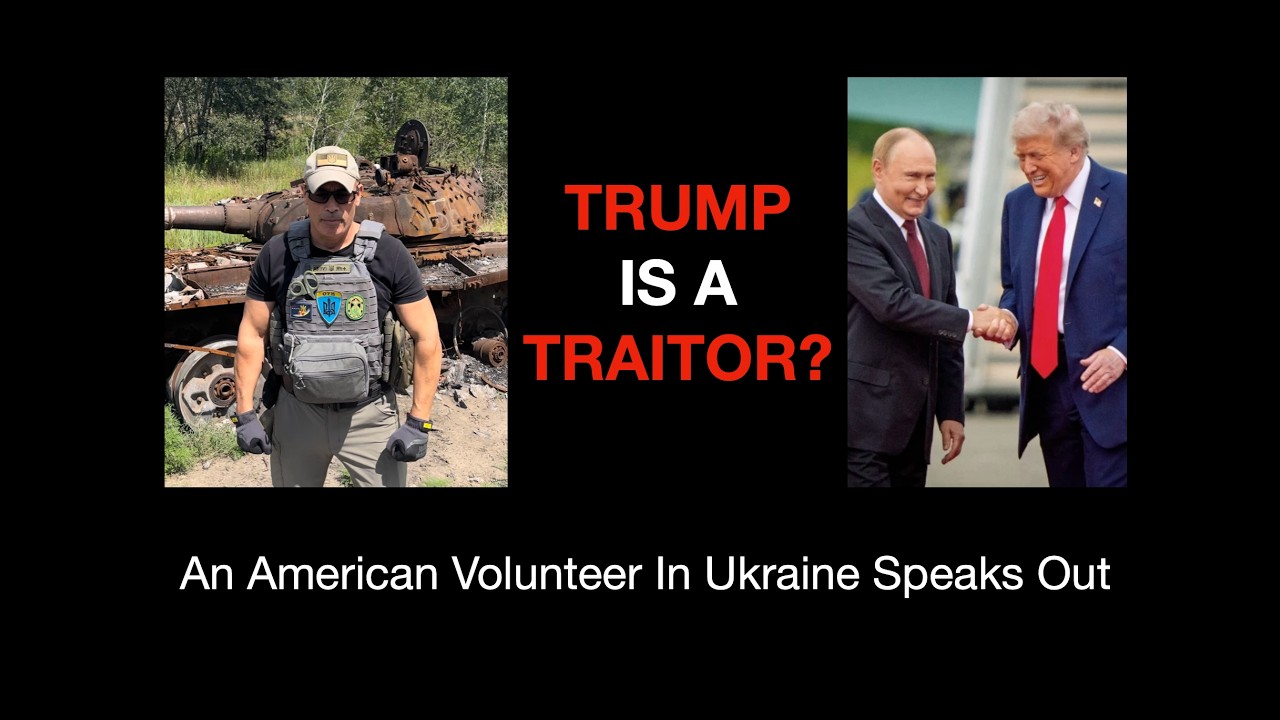 An American Veteran In Ukraine Addresses Trump. Christopher Loverro