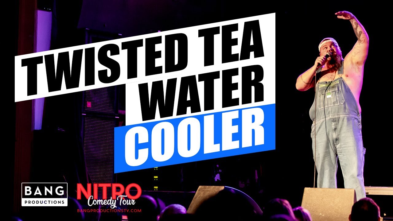 COMEDIAN CATFISH COOLEY: TWISTED TEA WATER COOLER - FUNNY LAUGH COMEDY