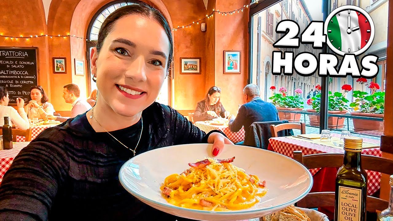 24 HORAS PROVANDO COMIDAS HYPADAS DA ITÁLIA!