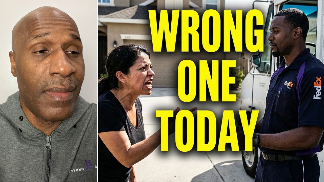 Racist Woman vs FedEx Driver: His Response Ended Her | Karen | Public Freakouts