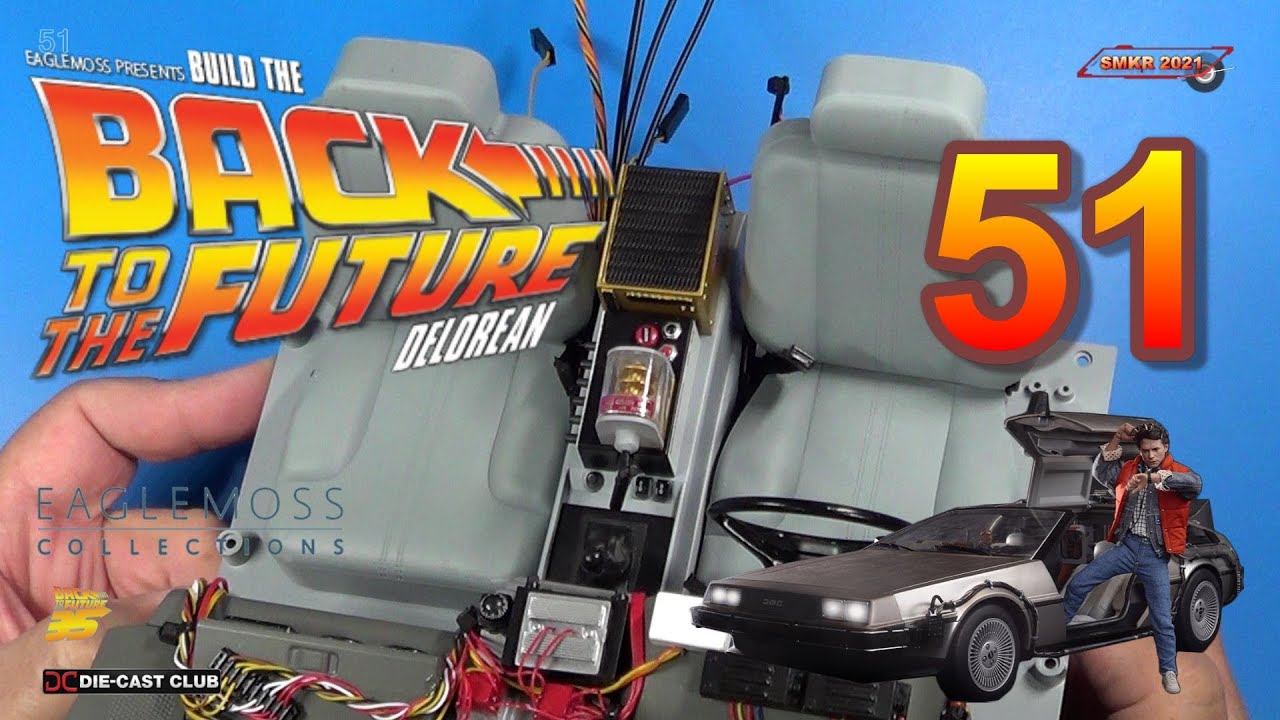 Build The Back To The Future Delorean Issue 51 -  Assemble the Passenger Seat