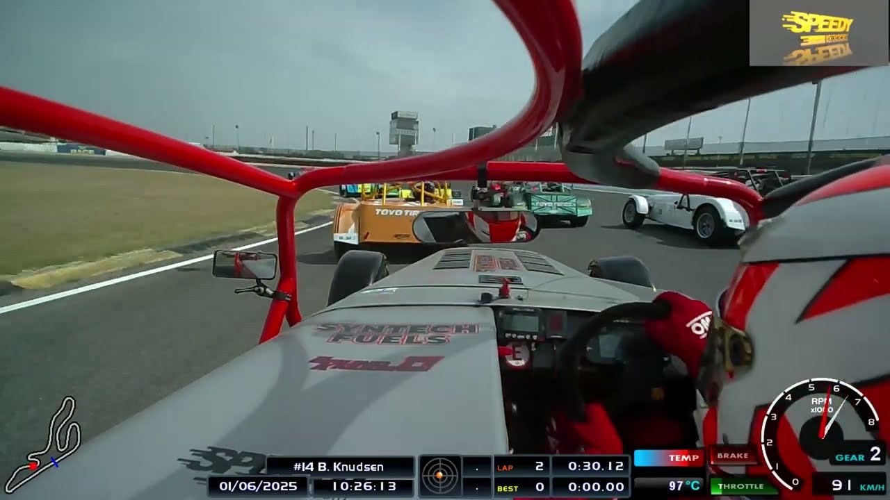 Caterham 420R jarama race 2 2025
