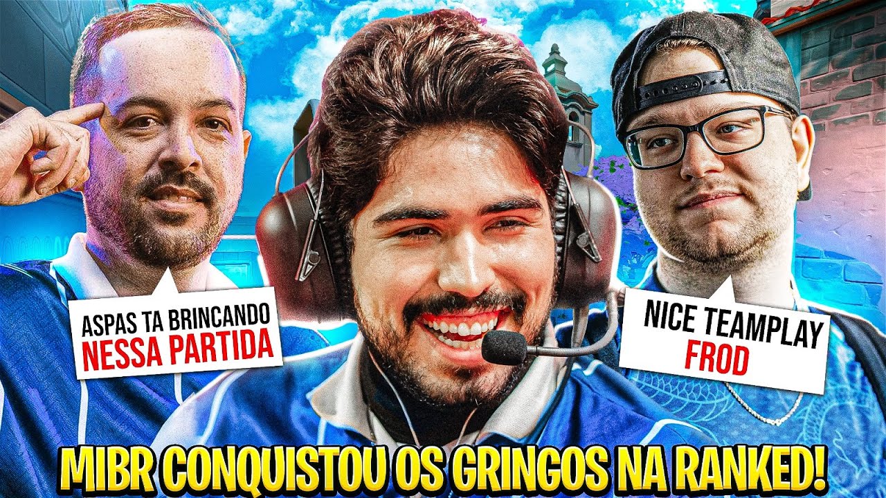 ASPAS FOI TRIO COM FROD E TEX... SIMPLESMENTE AMASSARAM! ESSA MIBR ESTÁ ABSURDA!!!