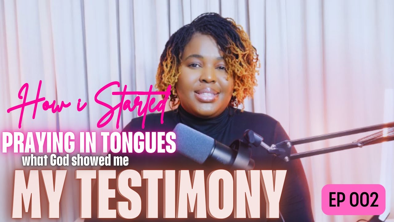 TESTIMONY | How I Started Praying in TONGUES | What God Showed Me#christianwomen #testimony