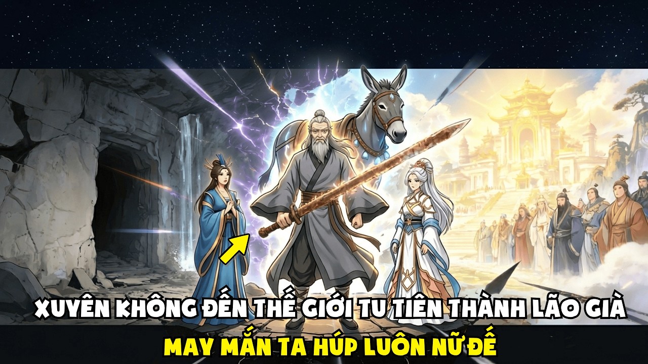 Xuyên Không Đến Thế Giới Tu Tiên - Ta Tu Luyện Thành Một Lão Già - May Mắn Lại H.ú.p Được Nữ Đế