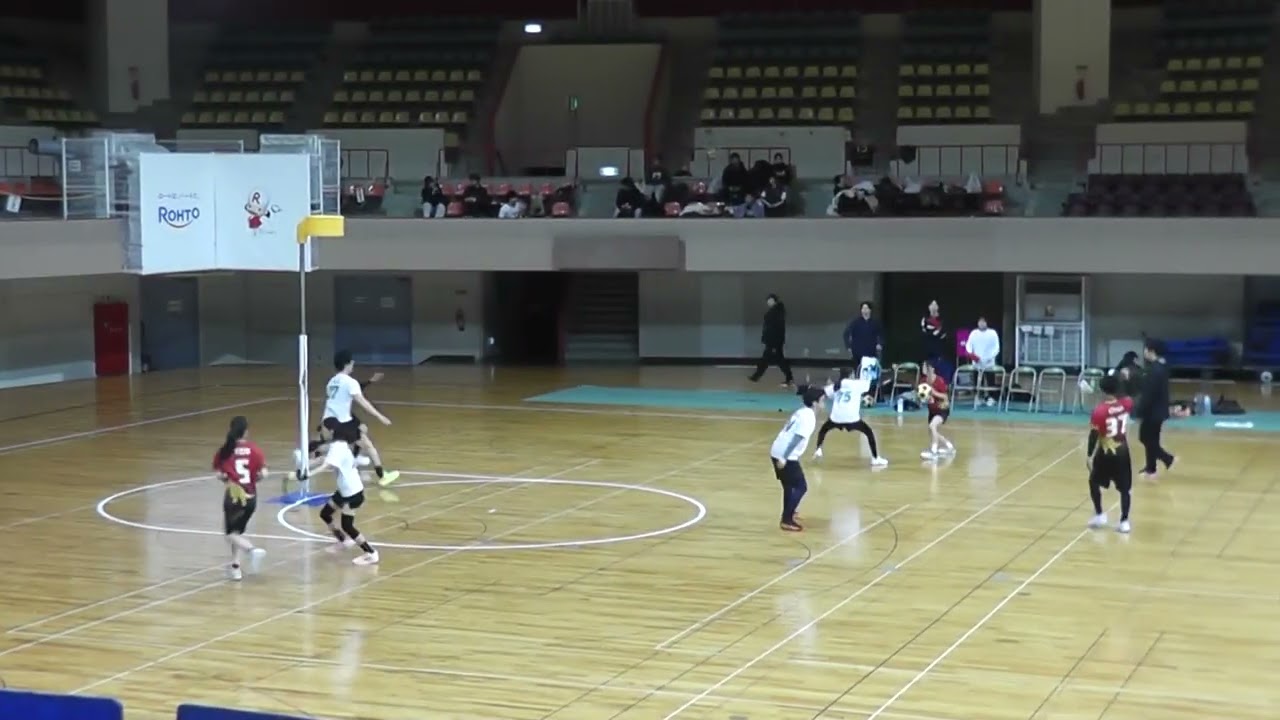 2日目　石川スーパーウルフ VS コーフボールクラブ埼玉