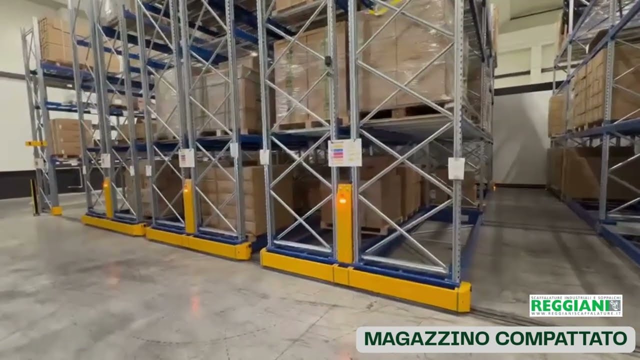 MAGAZZINO COMPATTATO #logistica #magazzino #warehouse