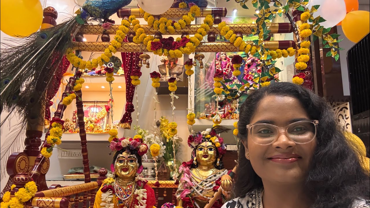 Janmashtami vlog || lal Ju ka birthday 