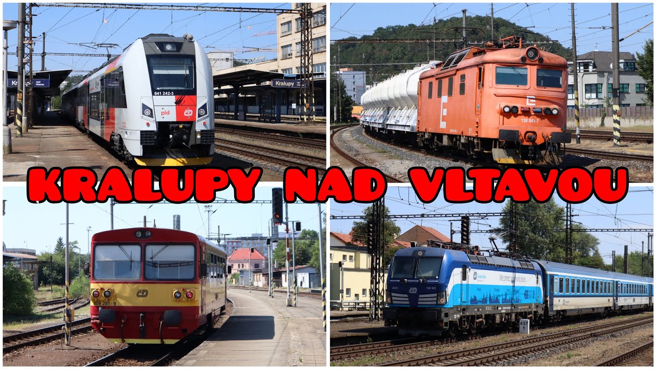 Vlaky Kralupy nad Vltavou • 13.8.2024