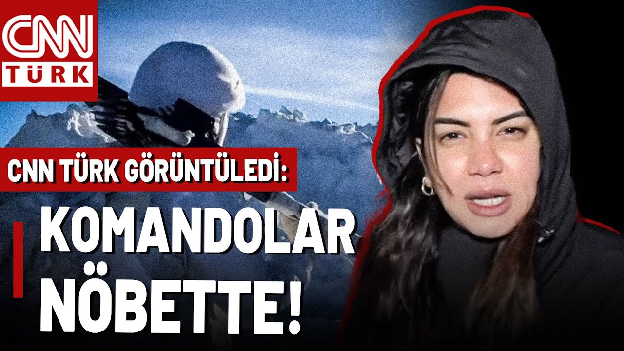 Sis, Pus, Dik Dağlar! Burası Irak Sınırı: Jandarma Komandolar Sınır Hattında Nöbette...