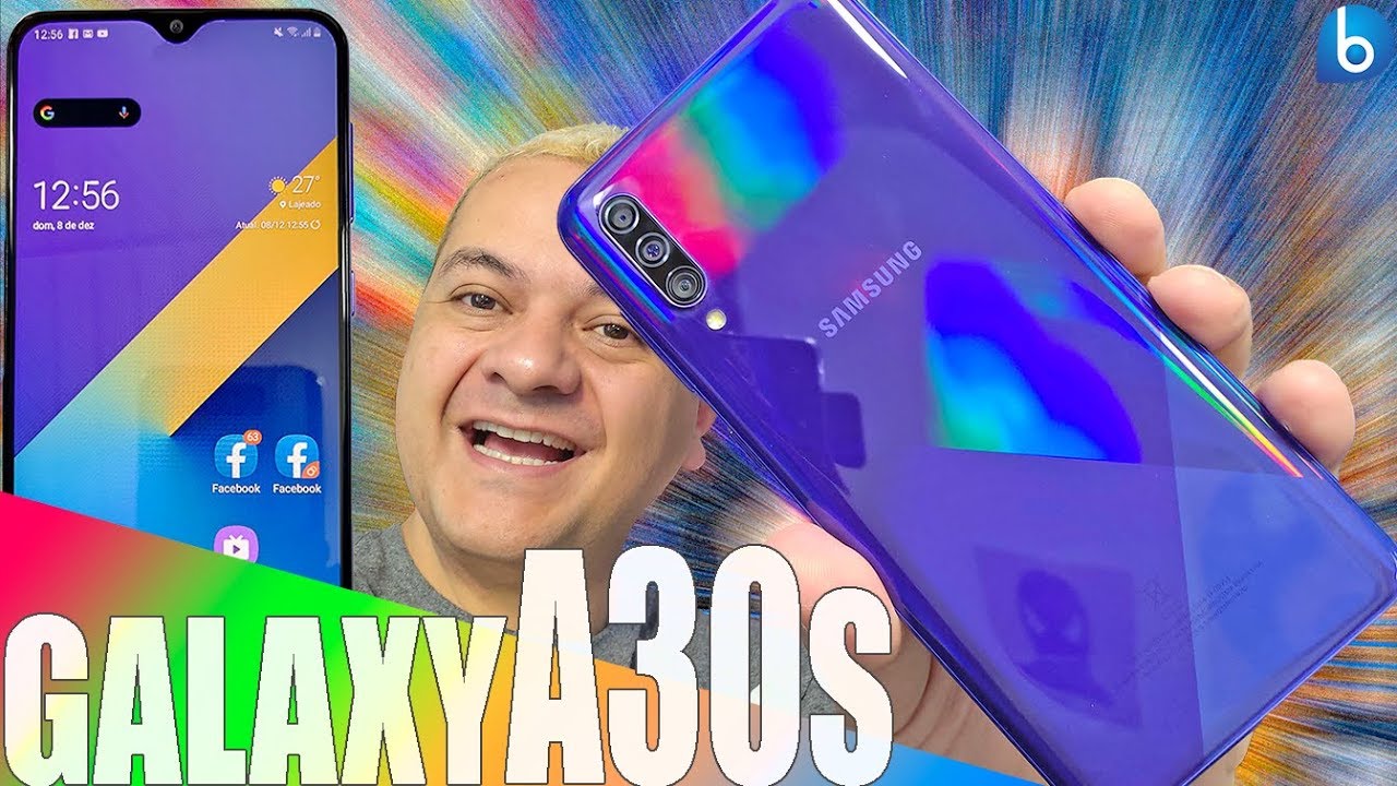 GALAXY A30S | ELE GANHOU AS CÂMERAS E O SENSOR DO  GALAXY A50! ANÁLISE / REVIEW