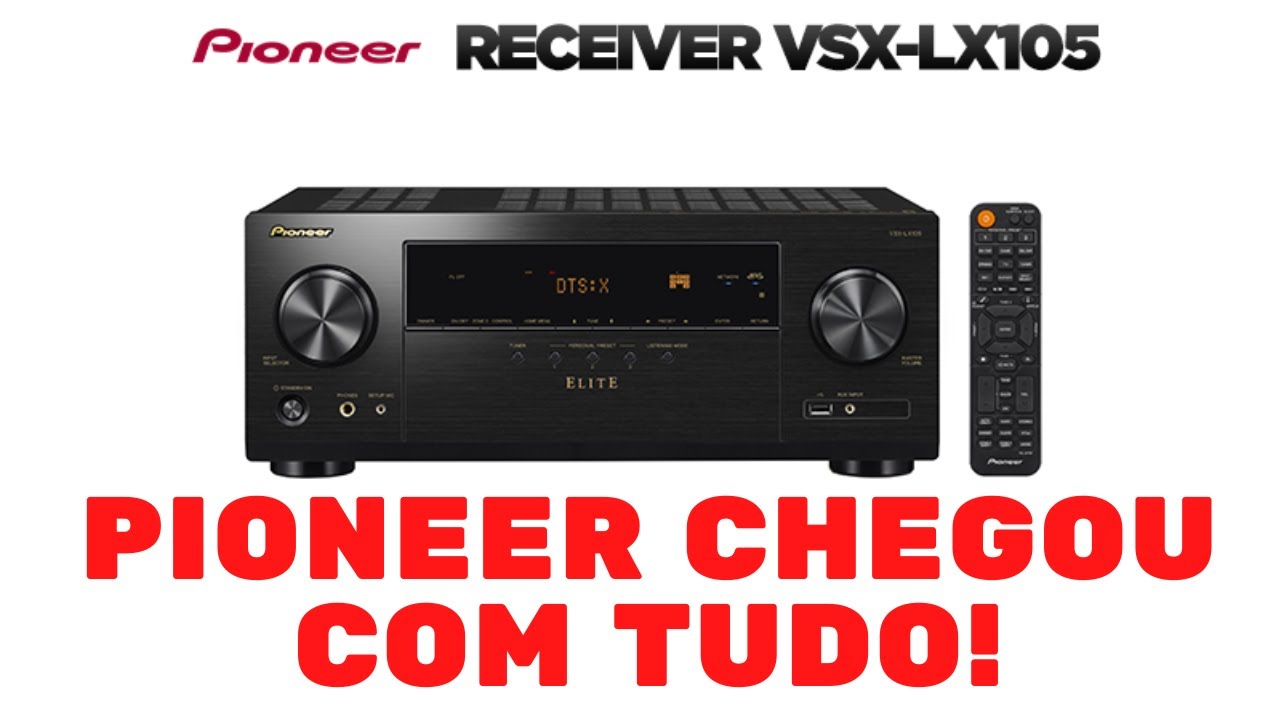 Receiver Pioneer Elite VSX LX105