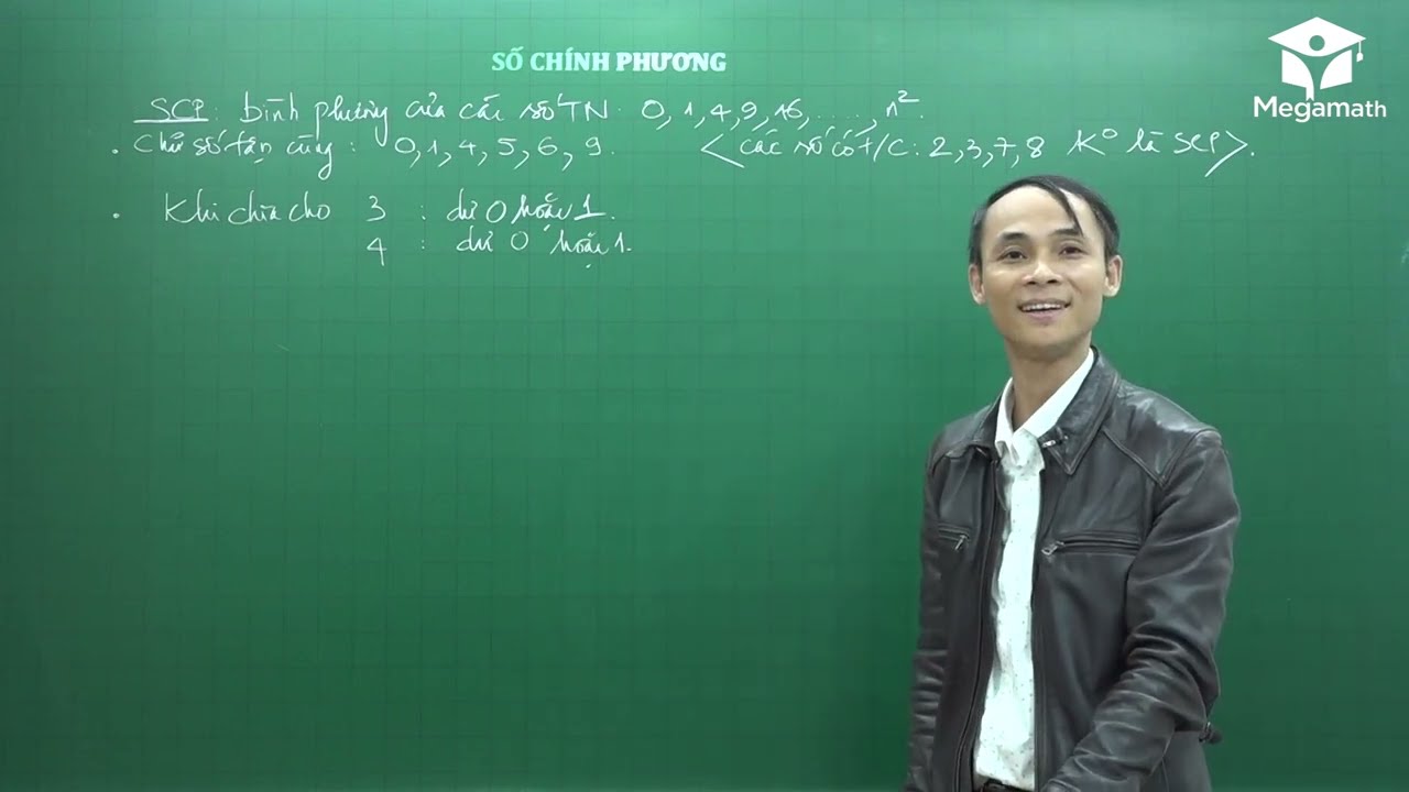Bồi dưỡng HSG Toán 7 - Số chính phương - Thầy Trần Ngọc Hà