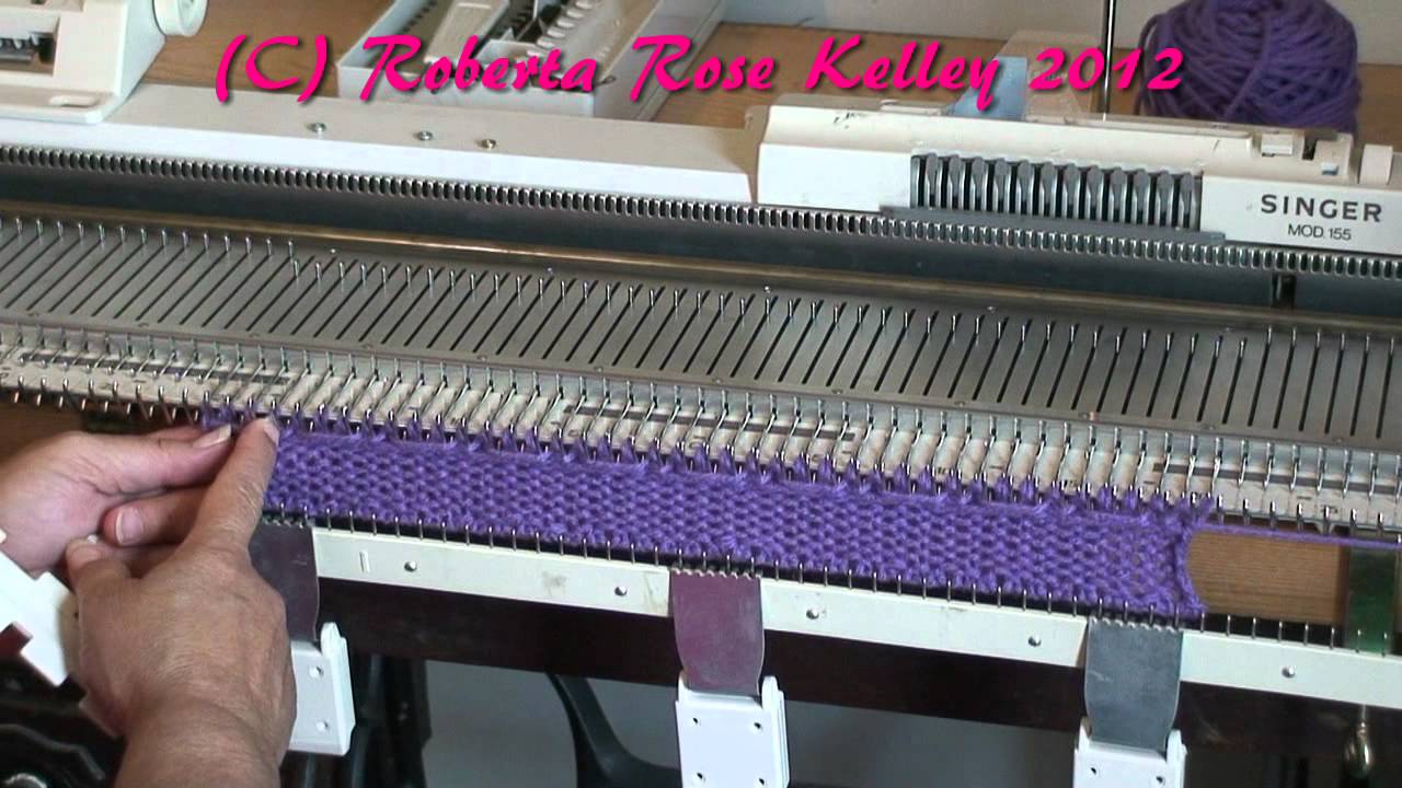 KH230, SK150/151 Slip or Skip Stitch