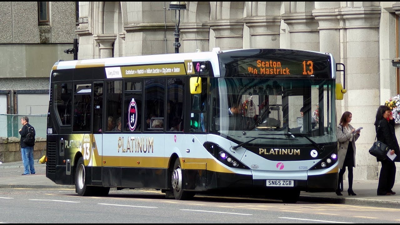 [Loud Blown Turbo] ADL Enviro200 (MMC) | 67087 | First Aberdeen | Route:13