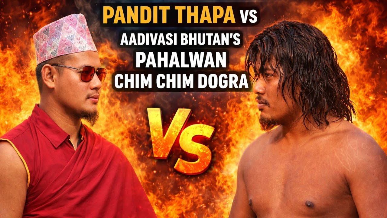 पंडित थापा और आदिवासी के बीच हुई रियल फाइट