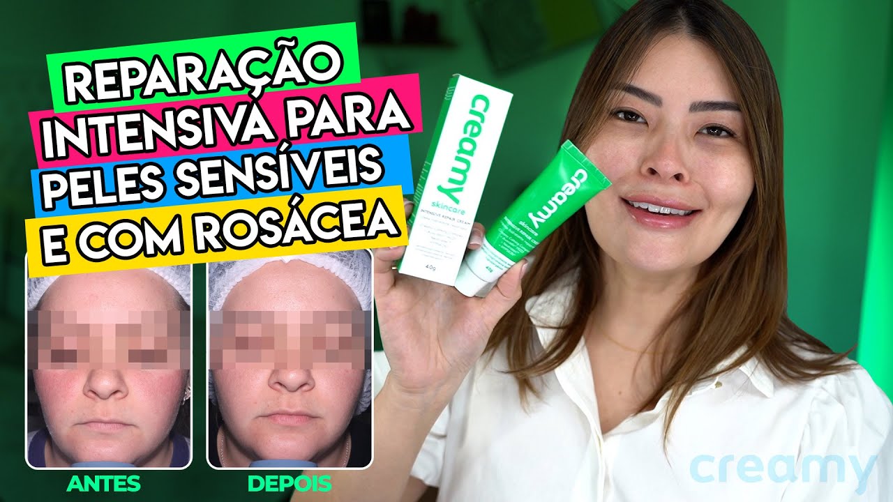 TESTEI O NOVO INTENSIVE REPAIR CREAM - CREAMY🎉✨