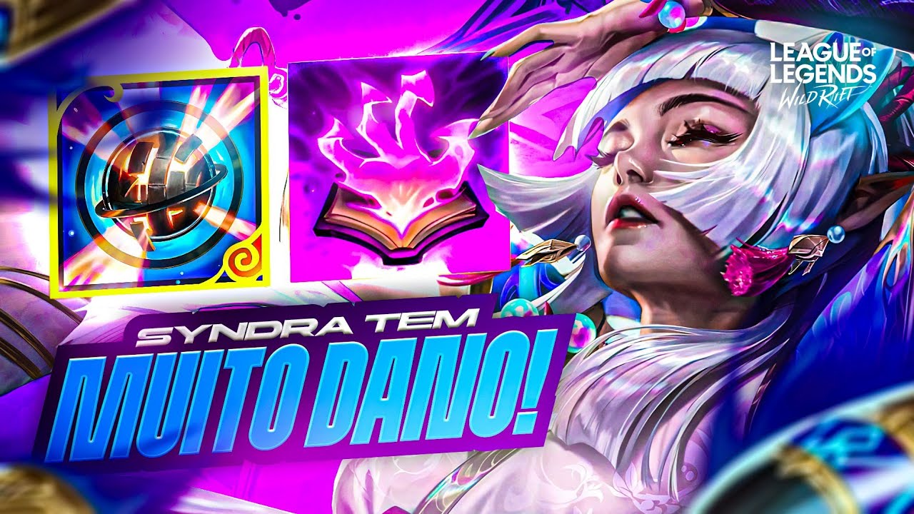 QUE PARTIDA FOI ESSA? SYNDRA NO LATE GAME É IMORALMENTE BROKEN! | LoL Wild Rift