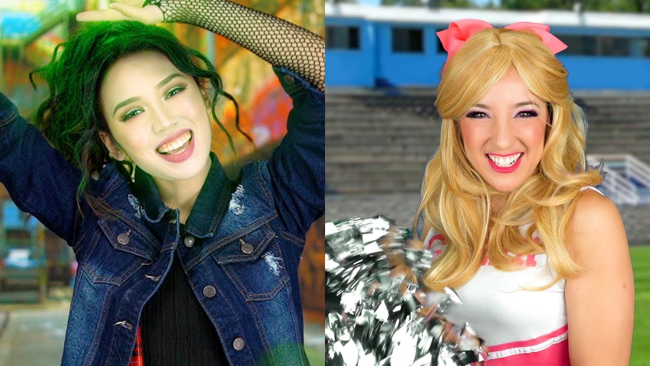 Disney Zombies Movie Inspired Rap Battle Song (Sing Along Edition) Thia Megia & Margeaux Jordan