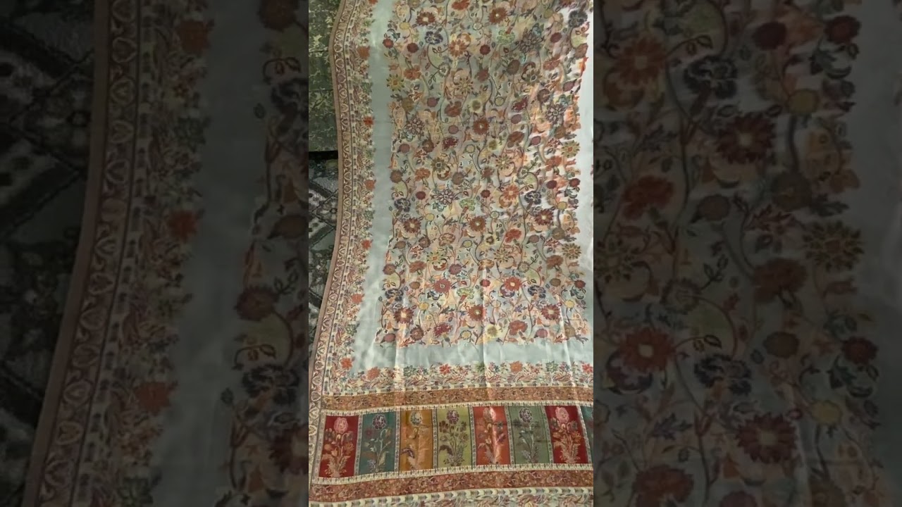 Pure silk Kani shawl