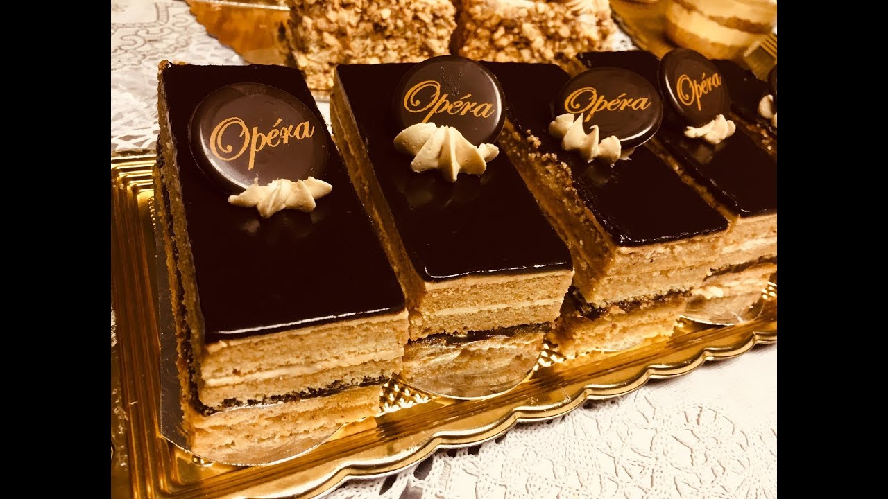 قاطو أوبرا Gâteau Opéra: درس بالتفصيل بكل احترافية، خطوة بخطوة و  بكل أسرار نجاحه