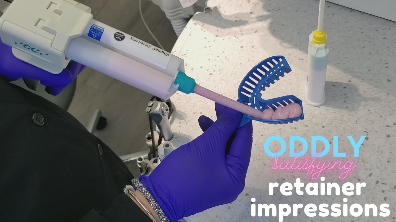 【Oddly Satisfying】Retainer Impressions