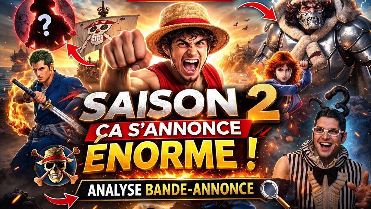 One Piece Saison 2 Trailer : CHEF-D'ŒUVRE ou GROS RISQUE ? Mon Analyse Sans Concession