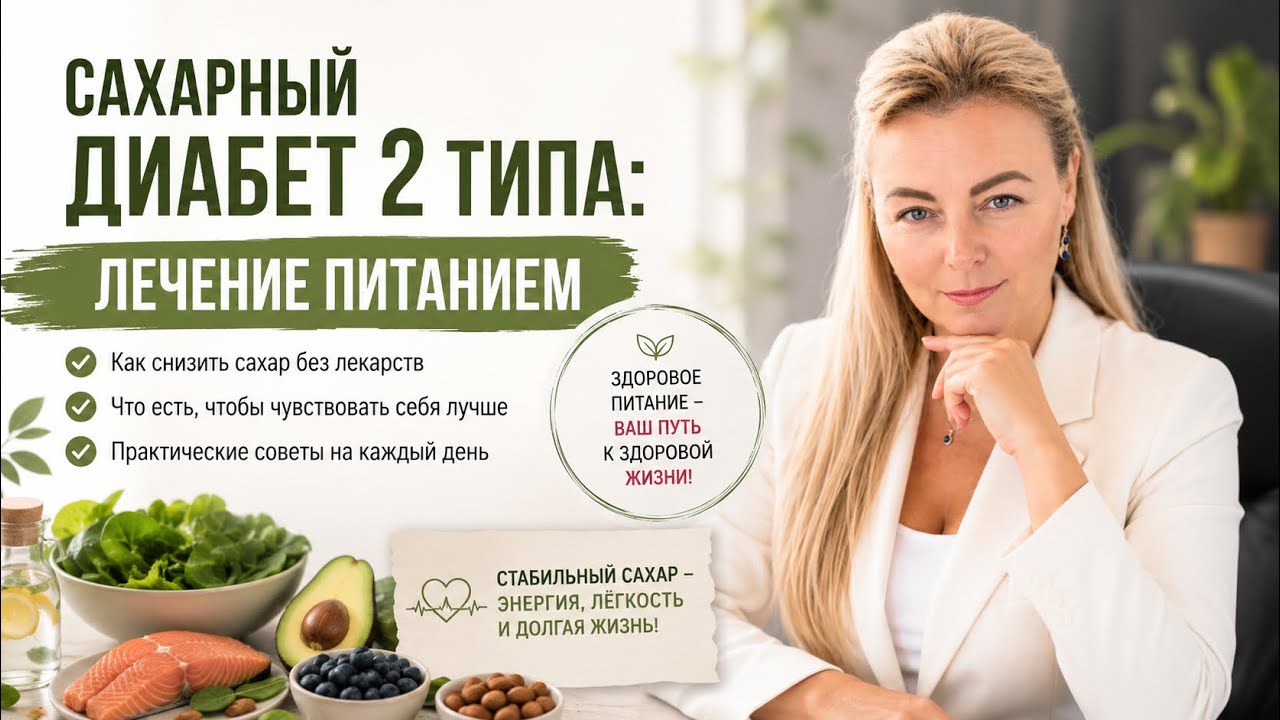 Сахарный диабет 2 типа: лечение питанием