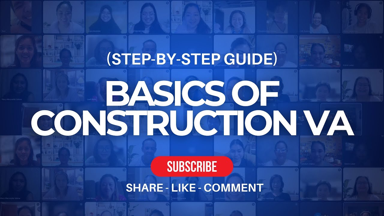 GVA November 14, 2025 How to Become a Construction VA in 2026 | Full Beginner Guide for Freelancers
