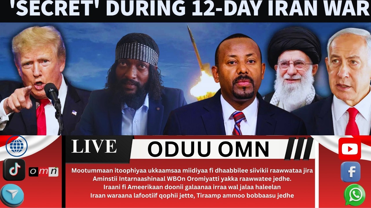 OMN ODUU BITOOTESSA 6, 2026 WBOn Yakka Waraanaa Raawwachuu Amanistii Intarnaashinaal ibse
