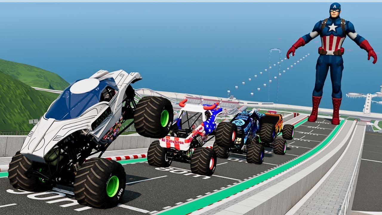 Epic High Speed Car Jumps #4 – BeamNG Drive | BNG Astar