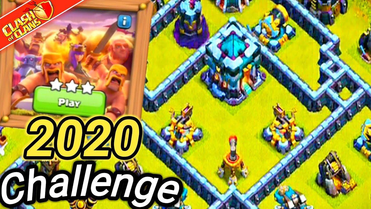 Easily 3 Star The 2020 Challenge | 10 Years Of Clash | Clash Of Clan- COC