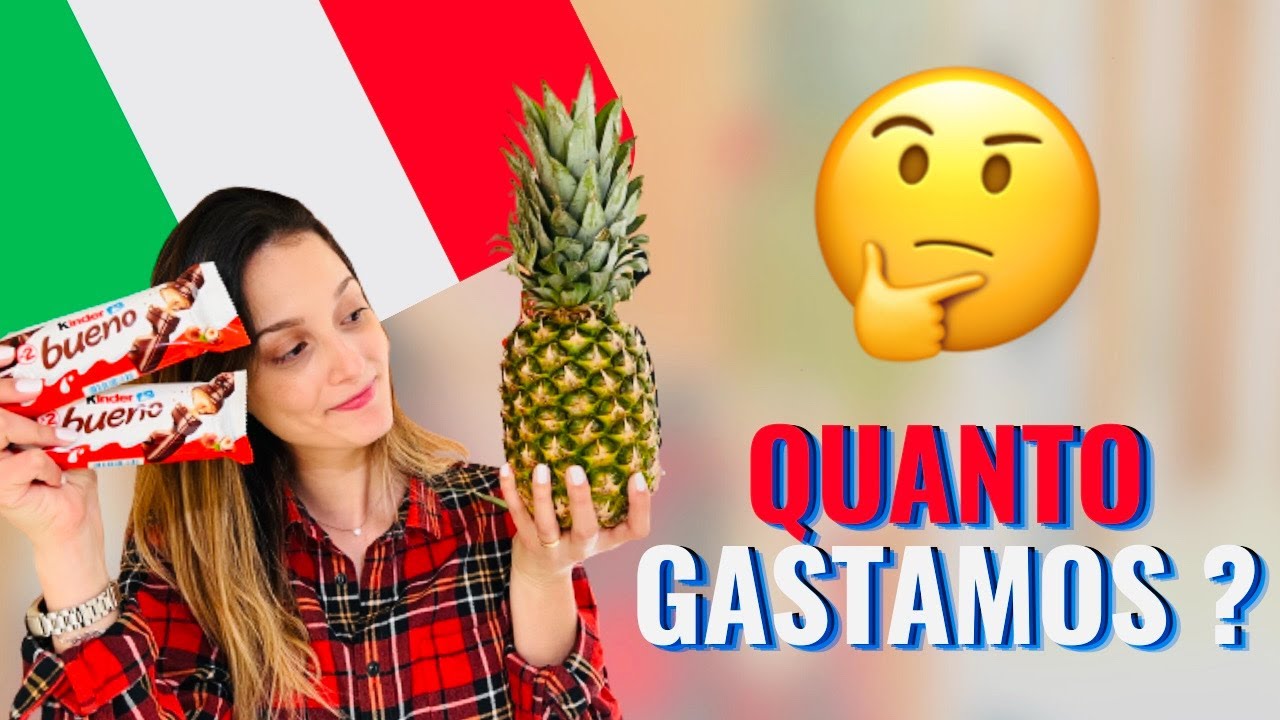 Quanto gastamos com mercado na Itália? - Isabella Saravy