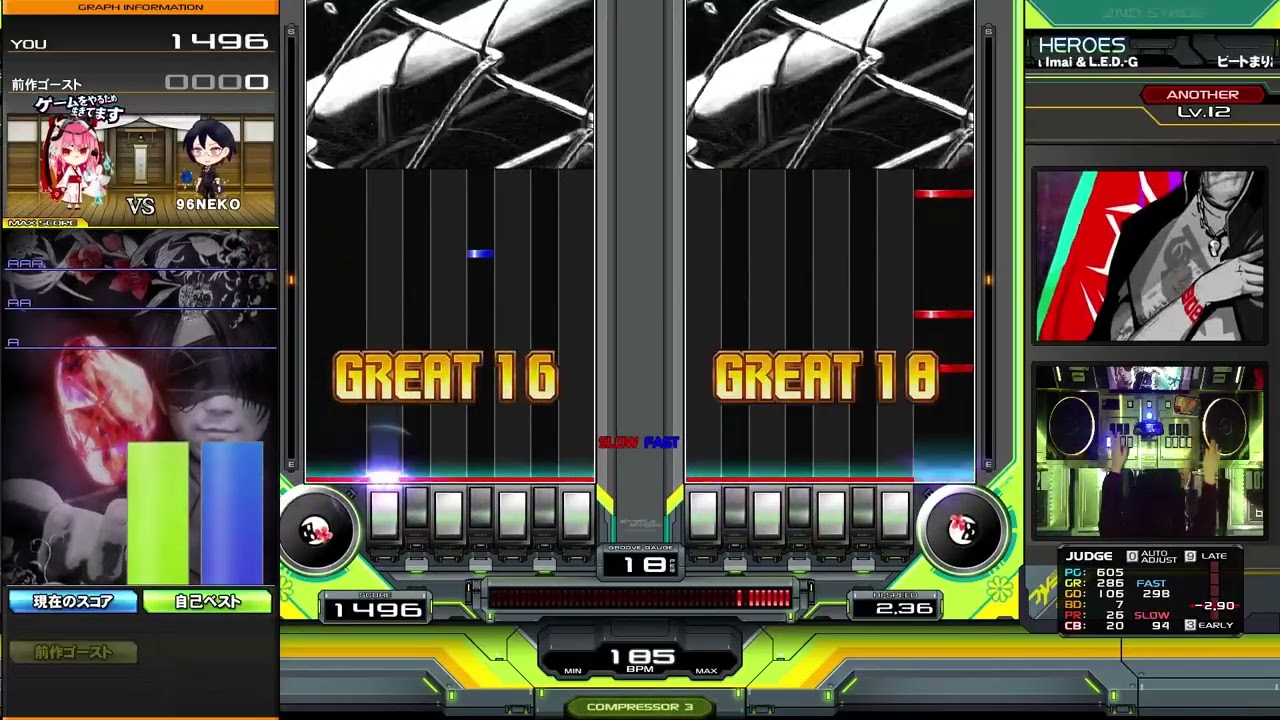HEROES(DPA)HARD🌸【beatmaniaIIDX33SparkleShower】