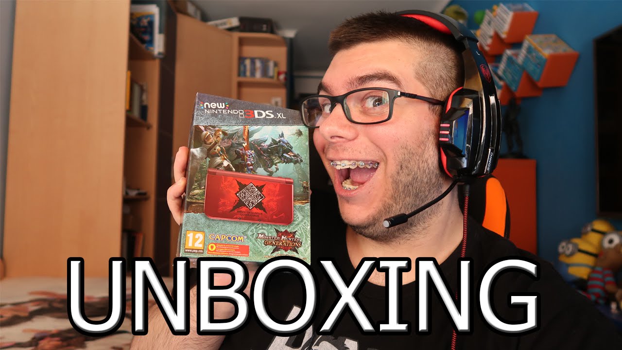 Unboxing | New 3DS XL Monster Hunter Generations y mi Colección de Nintendo 3DS
