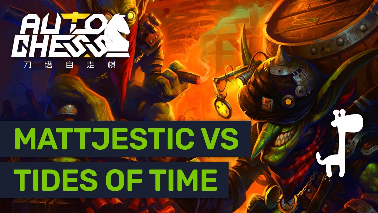 Matt Vs Tides Of Time Dota Auto Chess TROLLS WARLOCKS Comeback? | Road To Queen Series