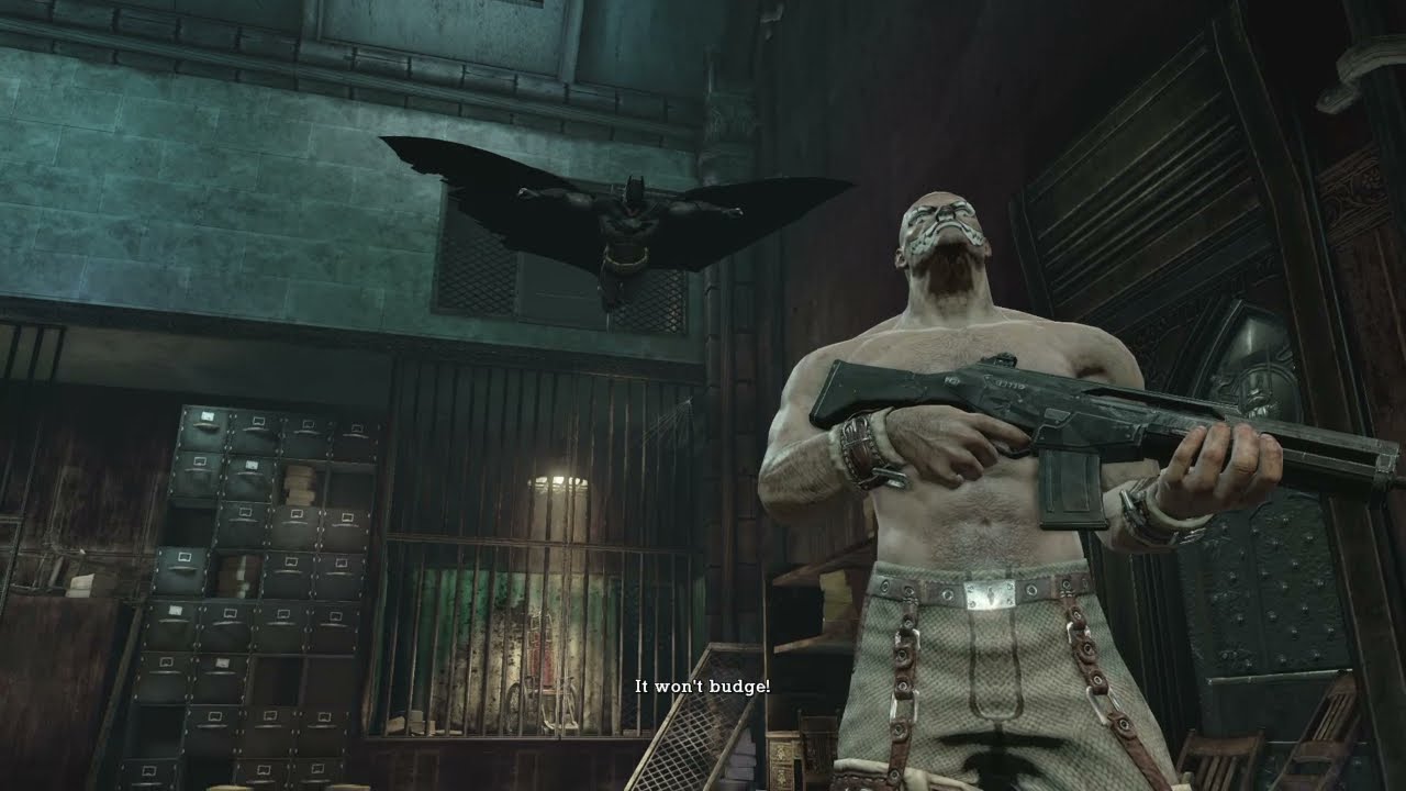 Batman: Arkham Asylum 09 - Investigate Dr. Young's Office ~ Track fingerprints