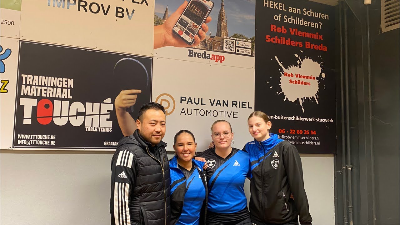 Dames eredivisie: TTV Belcrum - ReynDesign/Westa