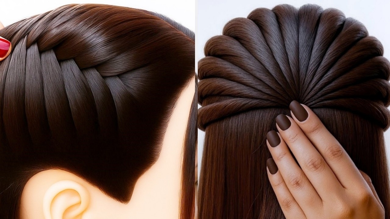 Beautiful & Simple Hairstyle - Easy  Party Hairstyle For Girls | Hair Style Girl | hairstyle 2026