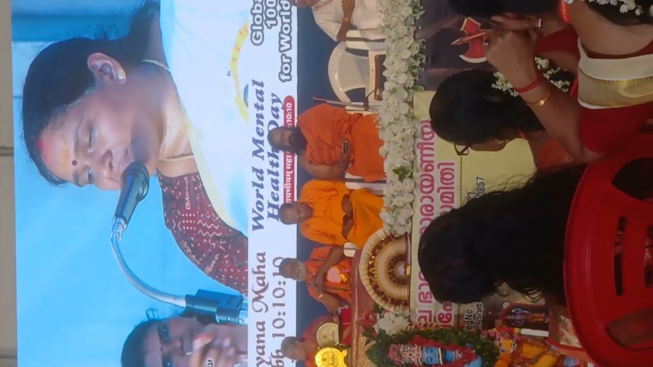 പ്രഭാഷണം ശോഭാ സുരേന്ദ്രൻ  നാരായണീയം ടൗൺഹാളിൽ ഗുരുവായൂർ ഒക്ടോബർ 10 വെള്ളിയാഴ്ച 