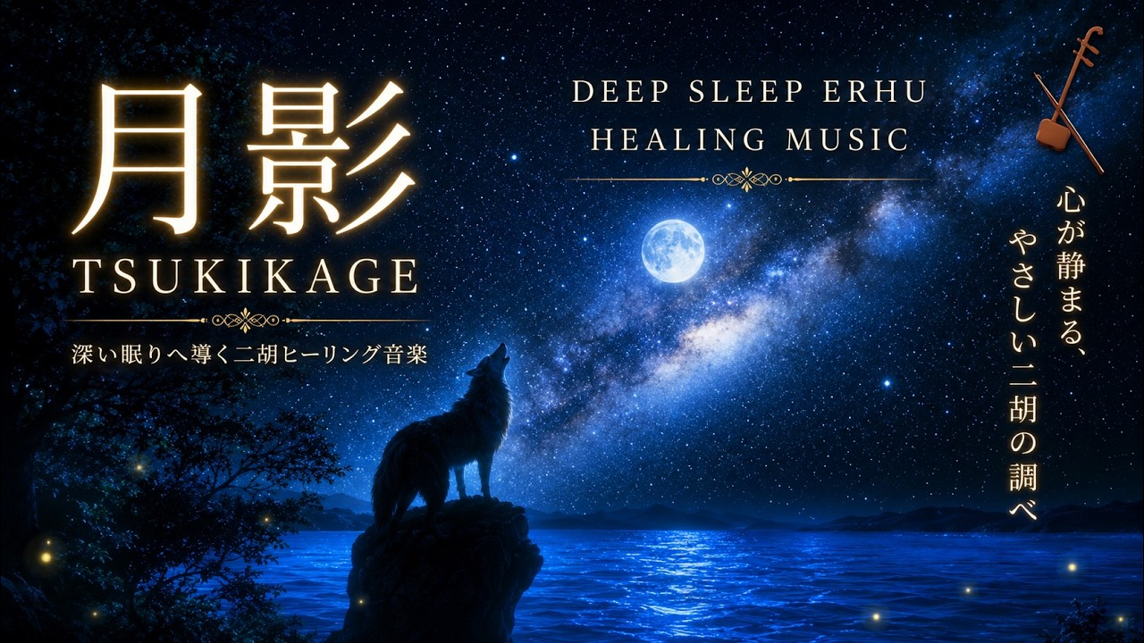 TSUKIKAGE 月影｜Музыка для успокоения ума и глубокого отдыха ночью