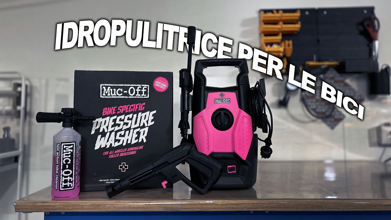Pressure Washer MUC OFF - L' Idropulitrice per BICI e MOTO