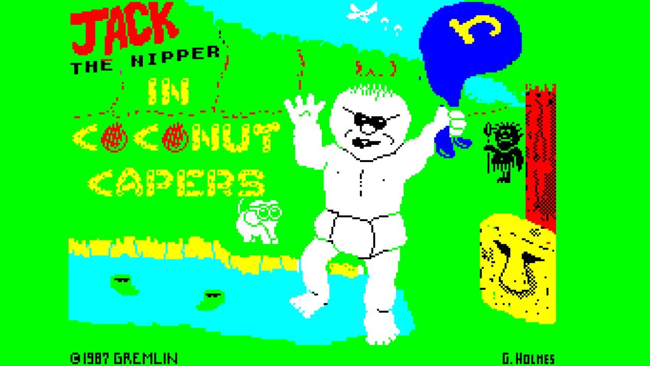 Jack The Nipper 2 - In Coconut Capers Spectrum Walkthrough
